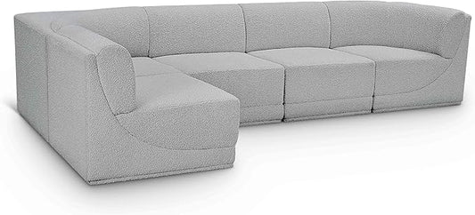 Meridian Furniture 118Grey-Sec5A Ollie Collection Modern | Contemporary Modular by MeridianFurniture