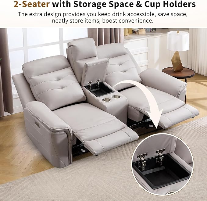 ANJ Power Recliner Chair Set of 2 - Image 5