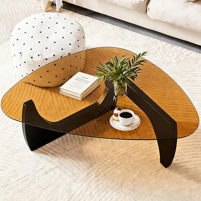 Coffee Tables for Living Room, Small Oval Center Table - Image 5