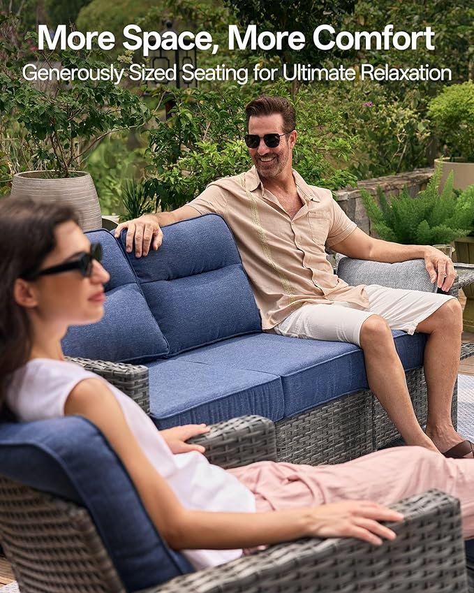 Luxury 3-Piece Patio Furniture Set - Image 4
