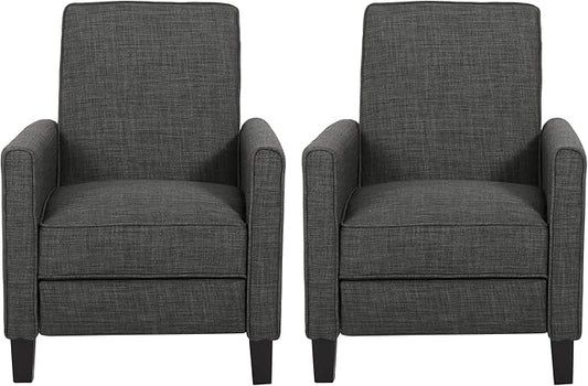 Christopher Knight Home Emmie Fabric Recliner, Moss Gray, Dark Brown by ChristopherKnightHome