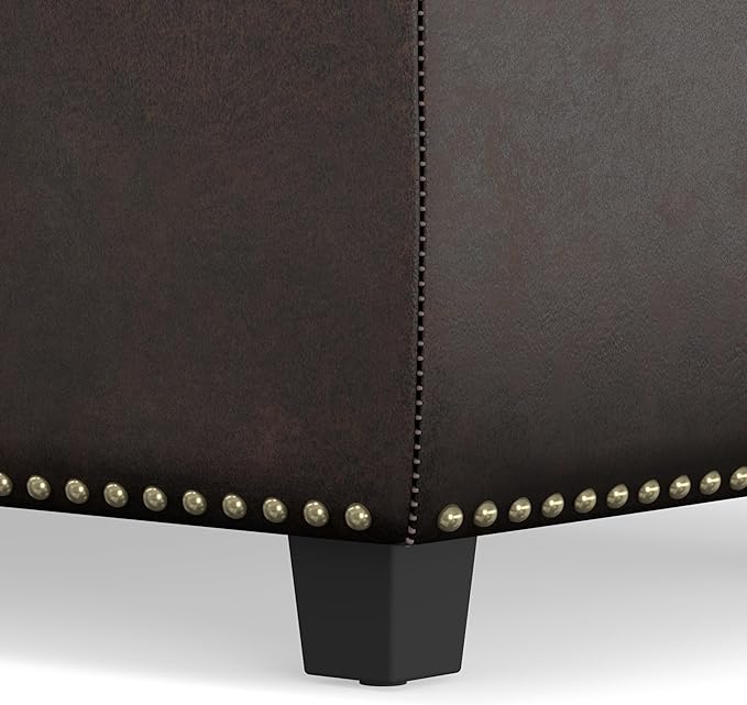 SIMPLIHOME Hamilton Storage Ottoman - Image 9