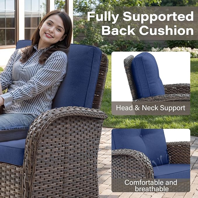 Belord Grand 13 Pieces Outdoor Patio Furniture Set - Image 4