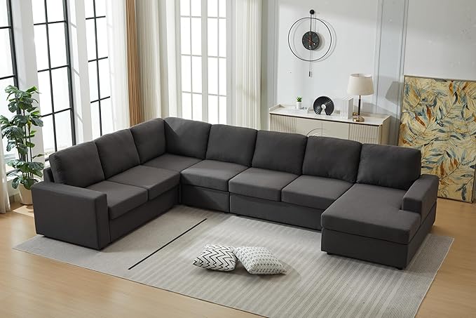 Ball & Cast 147" L-Shaped Sectional Couches - Image 6