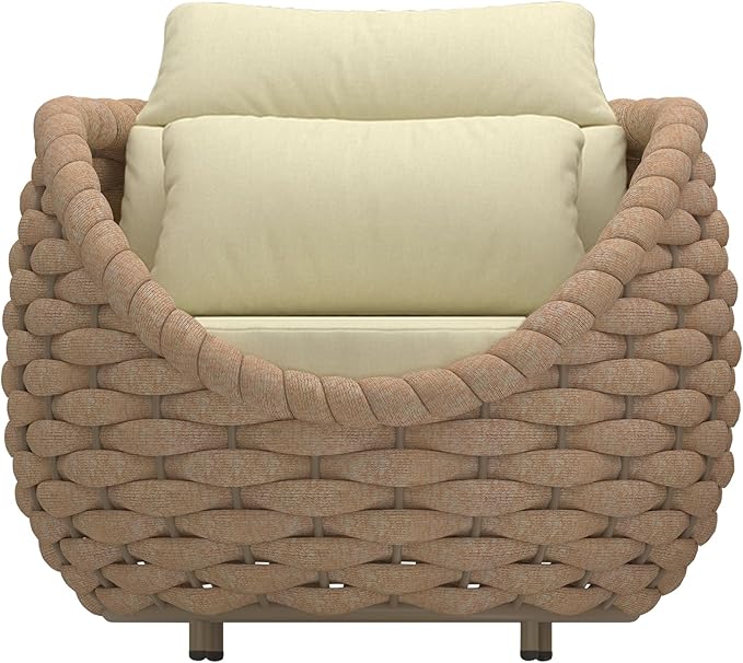 TWT Outdoor Patio Furniture Set-5 Pieces Aluminum Sectional Sofa, Metal Patio - Image 9