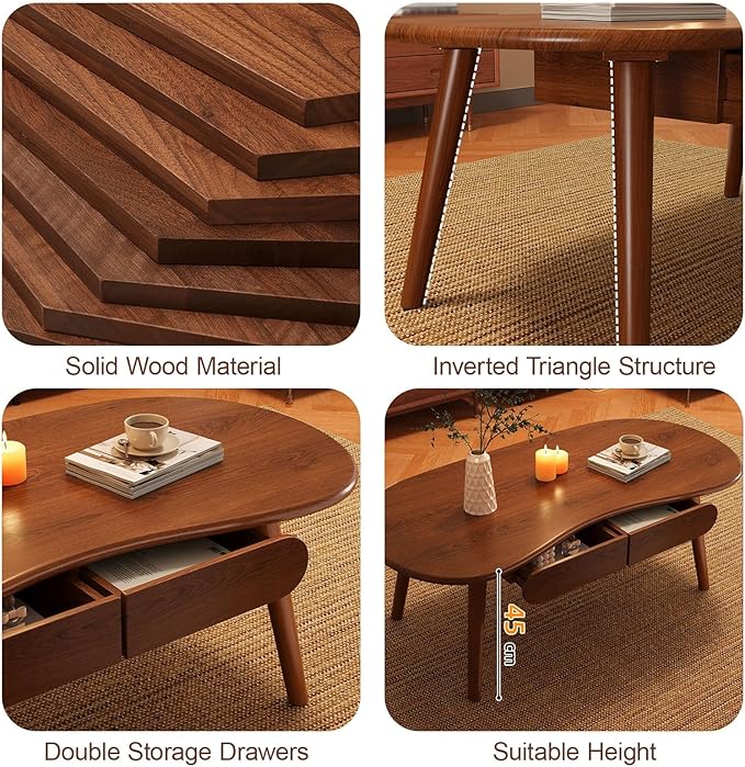 Japanese Floor Table, Minimalist Tatami Table, Meditation Altar Tables - Image 4