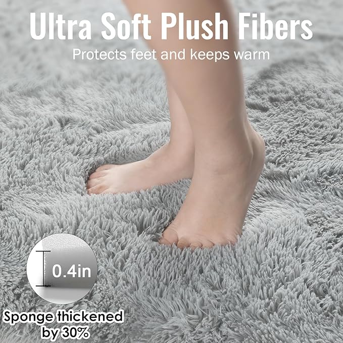 PAGISOFE Ultra Soft Fluffy Area Rugs - Image 2