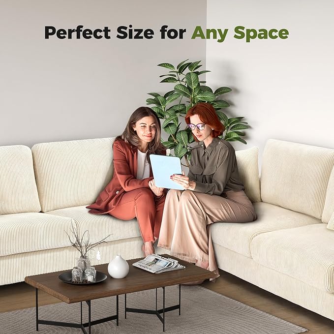 Kidirect 70in U Shaped Couch, Modular Sofa No Tool Assembly, Comfy Sectional - Image 9