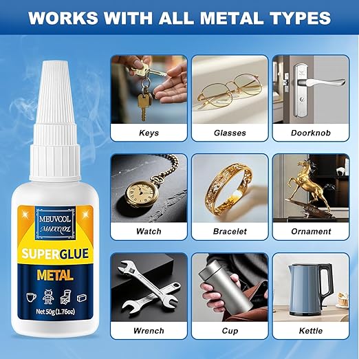 Meuvcol Metal Glue 100g - Image 3