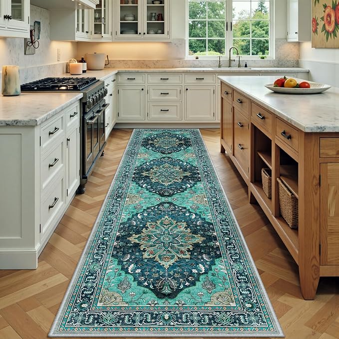 RELEANY Area Rugs 2'x7' Runner Rug Non Slip Washable by RELEANY