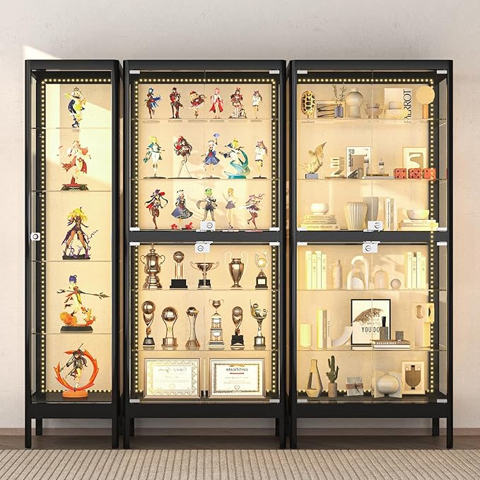 5-Tier Glass Display Cabinet - Image 6