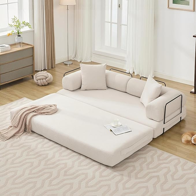 ZEIINPA Convertible Sleeper Sofa Bed by ZEIINPA