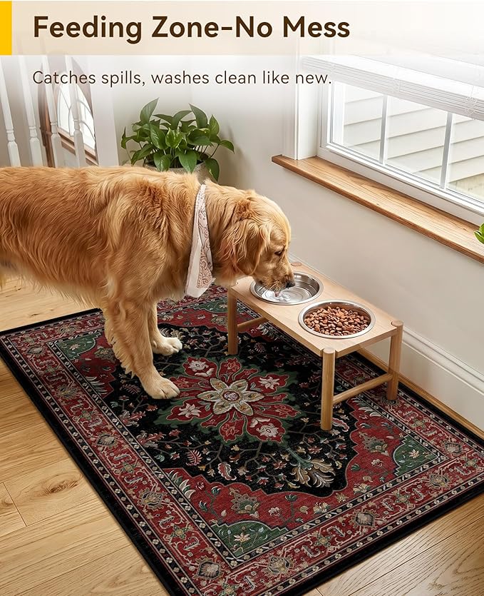 RELEANY Area Rugs 2'x3' Kitchen Rugs Entry Rug Small Rugs - Image 2
