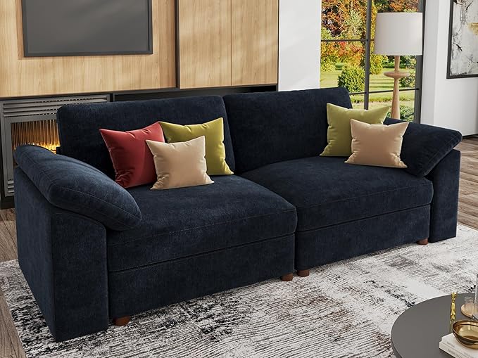 EASE MOOSE Modern Loveseat Sofa - Image 3
