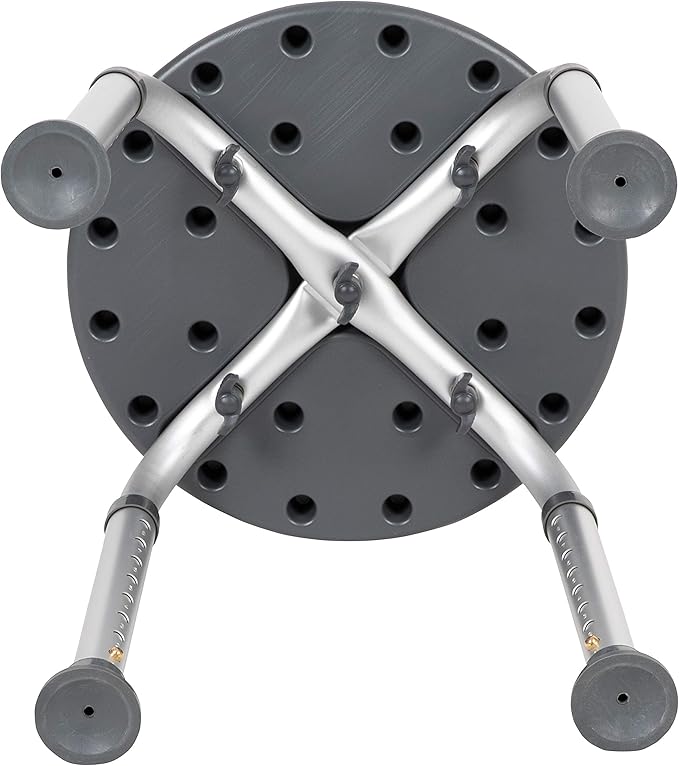 Flash Furniture Hercules Series Aluminum Bath and Shower Chair - Image 8