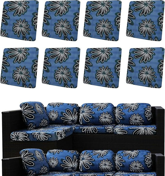 Outdoor Cushion Covers Set, Replacement by SUKAIKEQA