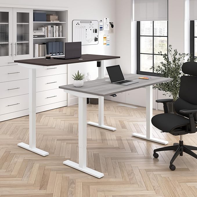 Bush Business Furniture 48-inch Electric Height Adjustable Standing Desk - Image 4