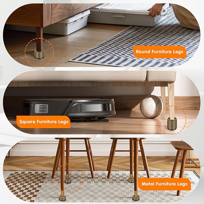 Furniture Risers Bed Risers Heavy Duty 1 inch, 2 inch, 3 inch, 4 inch Round - Image 4