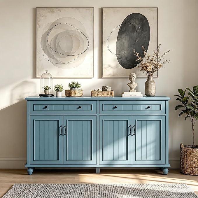 Scurrty Sideboard Buffet Cabinet, Vintage Coffee Bar Cabinets by Scurrty