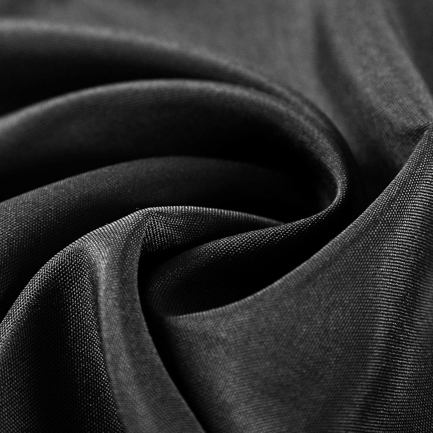 Cloth Napkins 17x17 inch Washable Polyester Dinner Napkins Soft Table Napkins for Wedding Party Dining Banquet(Black,100PCS)