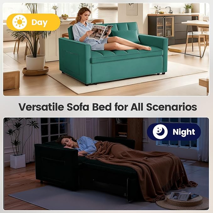 Convertible Sofa Bed, Pull Out Couch - Image 8