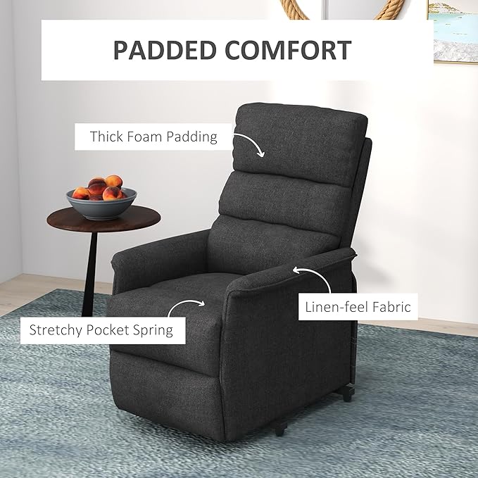 HOMCOM Power Lift Recliner Chair - Image 6