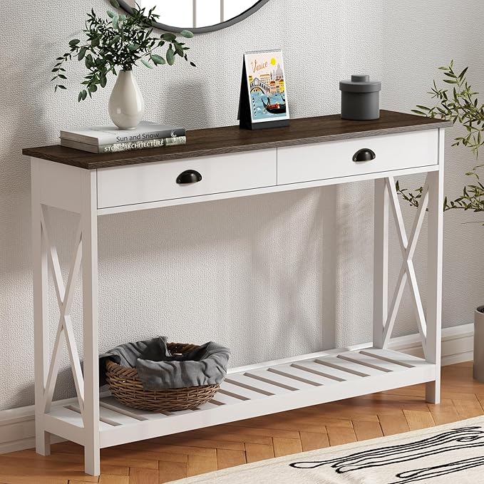 ChooChoo 47" Farmhouse Console Table - Image 4