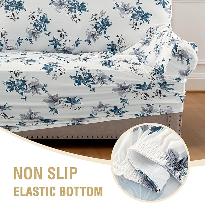 H.VERSAILTEX Floral Pattern Slip Covers - Image 7