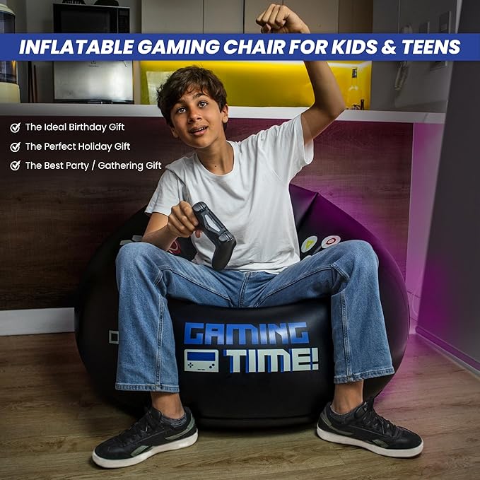 Inflatable Gaming Chair for Kids & Teens - Image 4