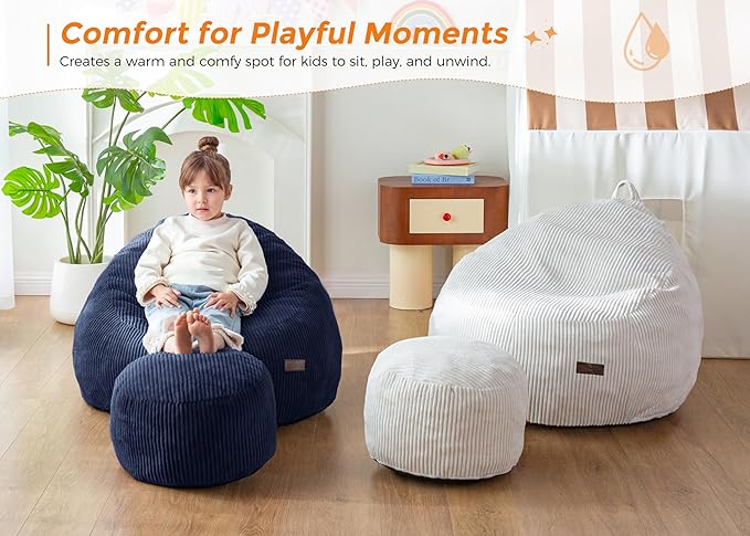 MAXYOYO Kids Bean Bag Chair - Image 3