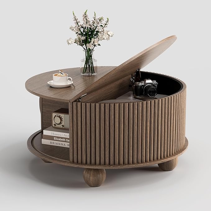 JOINICE Round Coffee Table - Image 8