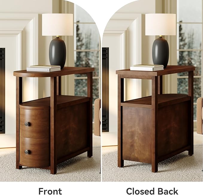 LITTLE TREE Solid Wood End Table Set 2 - Image 6