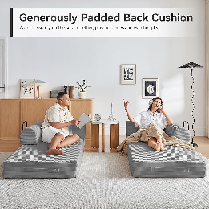 Convertible Sleeper Sofa Bed, Sleeper Sofa - Image 7
