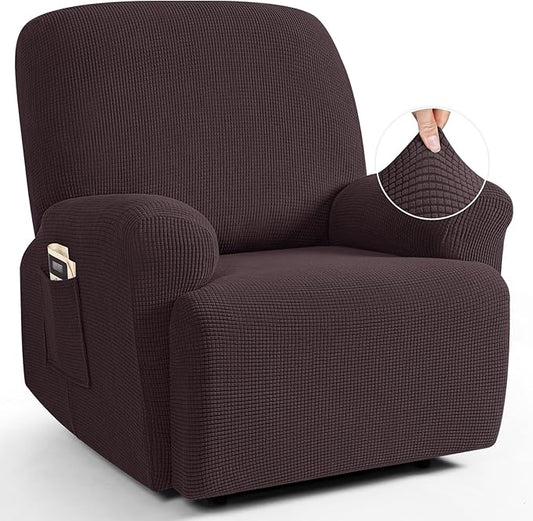 TAOCOCO Oversized Recliner Chair Covers, 1 Seater Streach Recliner Covers Soft by TAOCOCO