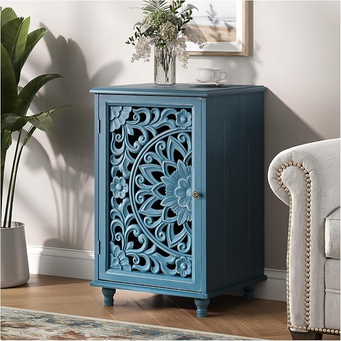 Jiansu furni Boho Small Buffet Cabinet - Image 6
