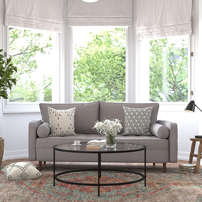 Flash Furniture Hudson Mid-Century Modern Sofa - Image 2