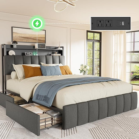 PRAISUN Bed Frame Full Size by PRAISUN