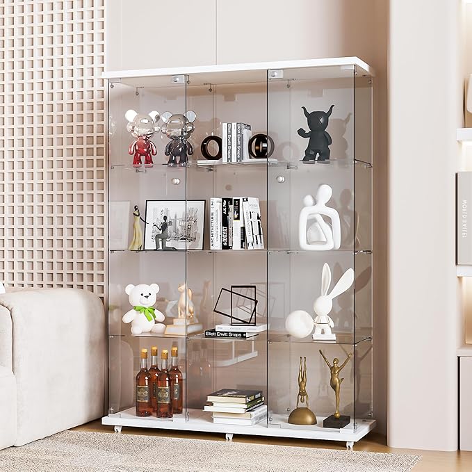FANYUSHOW Glass Display Cabinet by FANYUSHOW