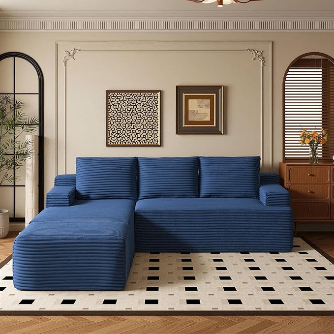 96" Sectional Couches for Living Room Cloud Couch Sofa - Image 8