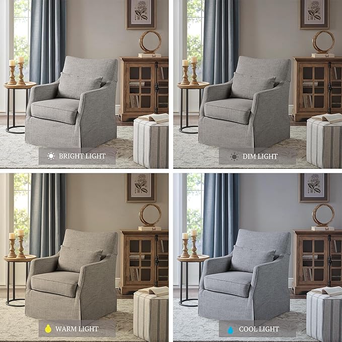Martha Stewart London Swivel Chair - Image 8