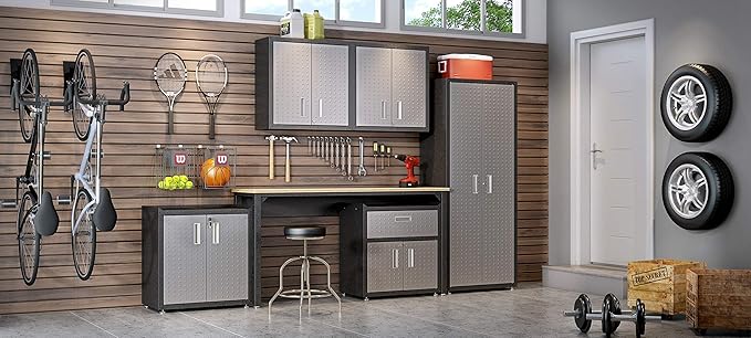 Manhattan Comfort Fortress Garage Work Table - Image 9