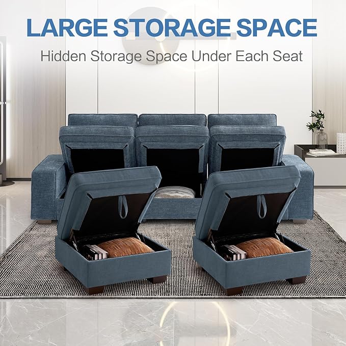 TEKAMON 100" Modular Sectional Sofa - Image 2