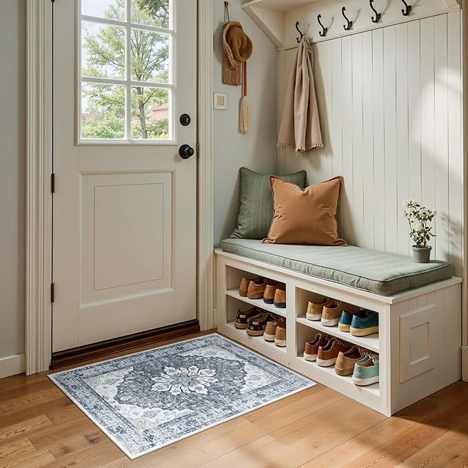 RELEANY Area Rugs 2'x3' Kitchen Rugs Entry Rug Small Rugs - Image 5