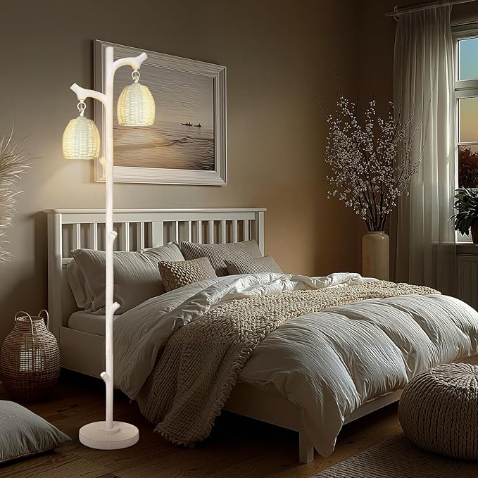 Scenekoy Rustic 68” Tall Floor Lamp - Image 5