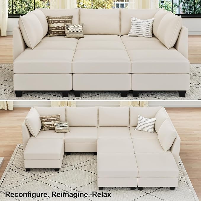 Belffin Modular Sectional Sofa Bed - Image 5