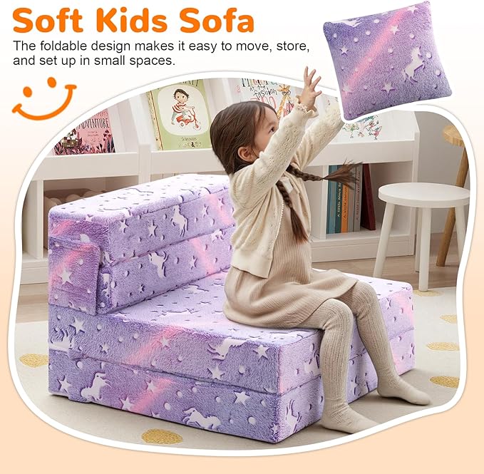 MeMoreCool Foldable Futon Chair Bed - Image 2