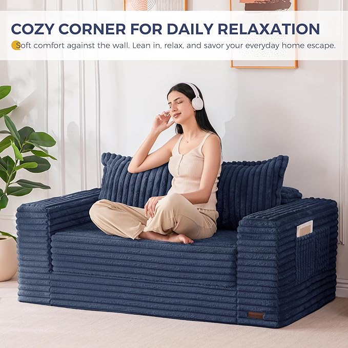 MAXYOYO Convertible Sofa Bed, 2 in 1 Folding Couch Bed - Image 7