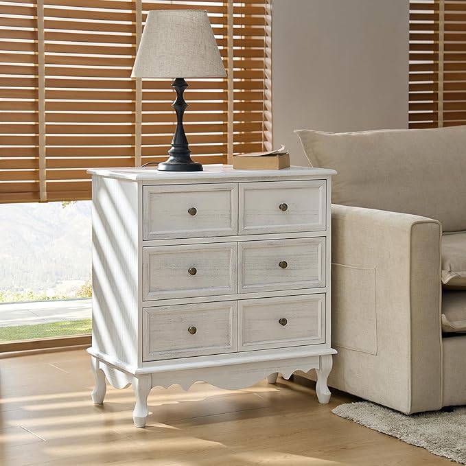 HULALA HOME 3-Drawer Nightstand - Image 7
