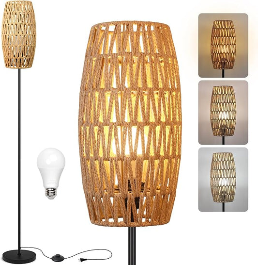 Ruiever Floor Lamp for Living Room, Farmhouse Floor lamp, Modern Standing lamp by Ruiever