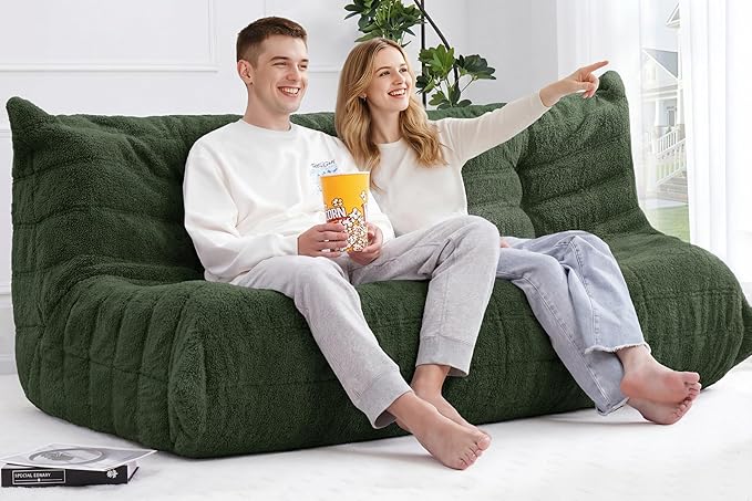 Bean Bag 3-Seater Chair Big Sofa Beanbag Chair - Image 7